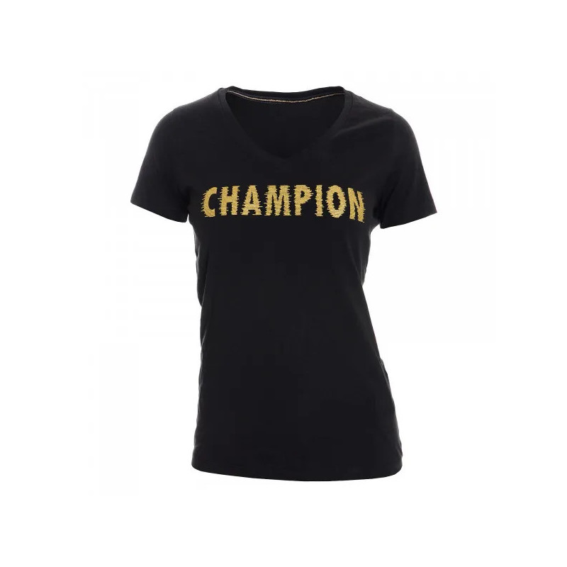 T-Shirt Femme Champion Authentic Lady Logo T-Shirt