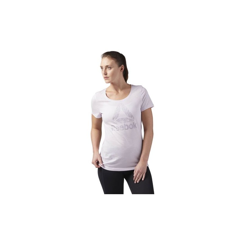 T-Shirt Manches Courtes Femme Reebok Dragonfly Scoop