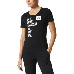 T-Shirt Manches Courtes Femme Adidas I Am Sport