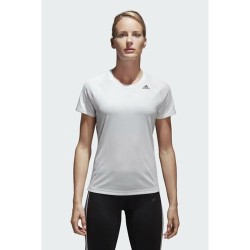 T-Shirt Manches Courtes Femme Adidas D2M Tee Lose