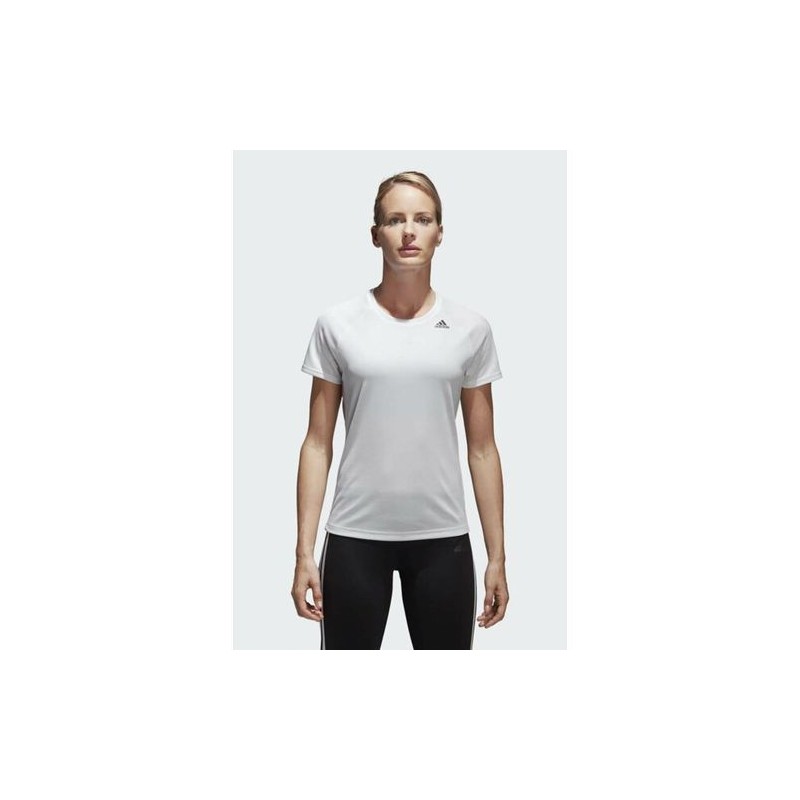 T-Shirt Manches Courtes Femme Adidas D2M Tee Lose