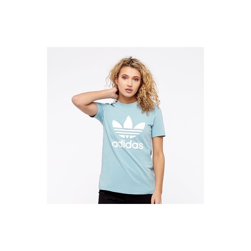 T-Shirt Manches Courtes Femme Adidas Trefoil Tee