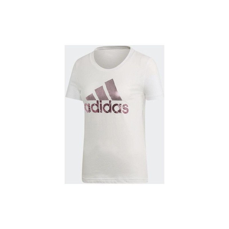 T-Shirt Manches Courtes Femme Adidas Bos Foil Tee