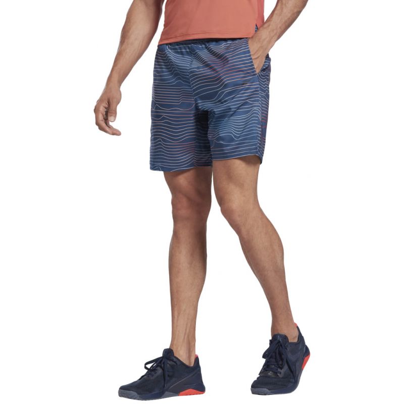 Short Homme REEBOK TS SPEED 2.0 AOP SHORT - H46610