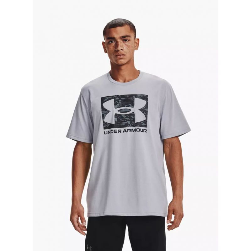 T-Shirt Homme Under Armour Ua Abc Camo Boxed Logo Ss - 1361673-011