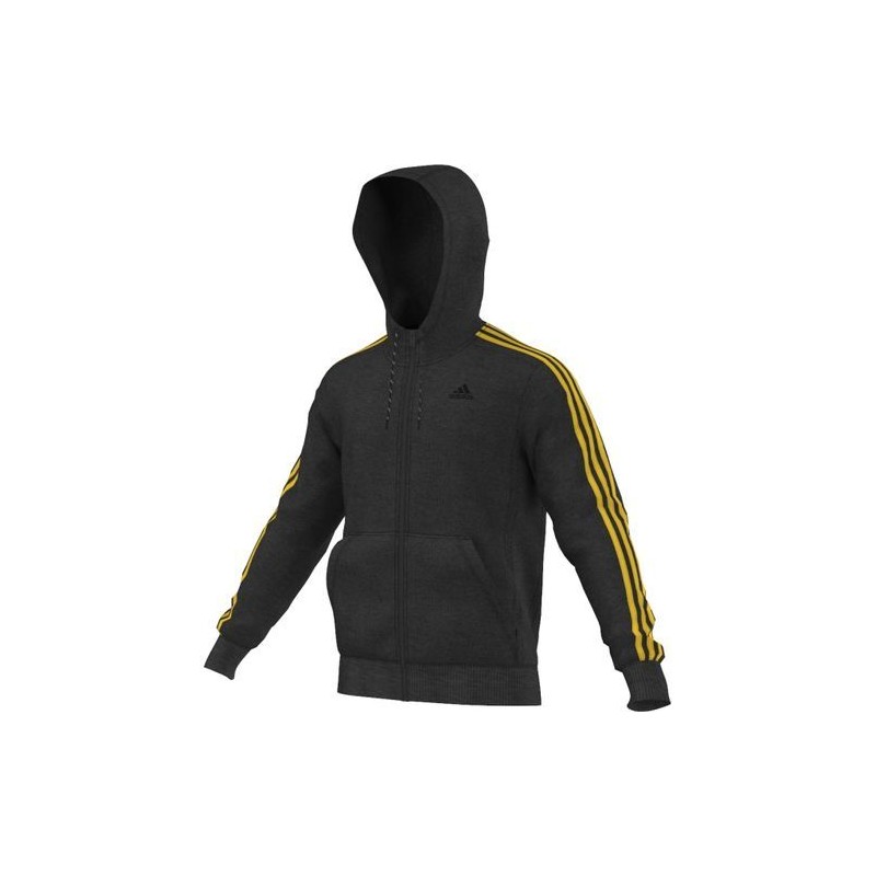 Sweat ? Capuche Homme Adidas Ess 3S Fz Hoodb