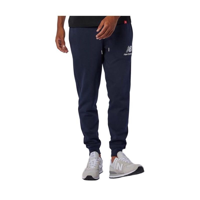 Pantalon Homme Newbalance Nb Essentials Stacked Logo Swe - MP03558ECL