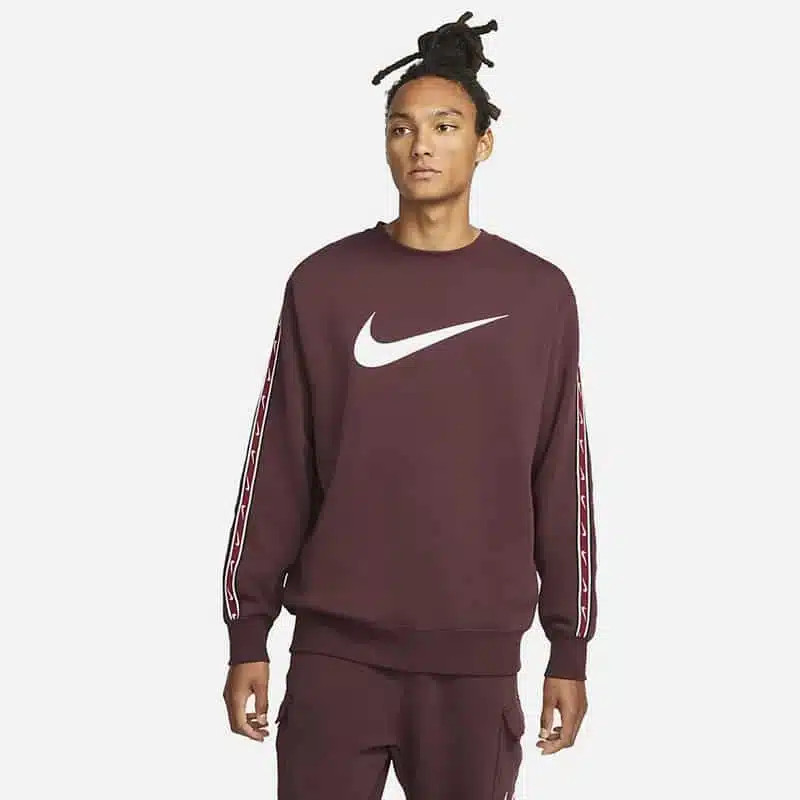 Nike Sweat Homme M NSW REPEAT SW FLC CREW BB - DX2029-652