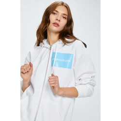 Sweat Zippes Capuche Femme Calvin Klein Institutional Box Lo