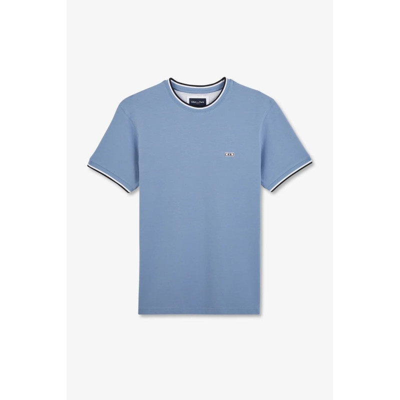 T-shirt Homme Eden Park H Ble Tshirt Mc S De