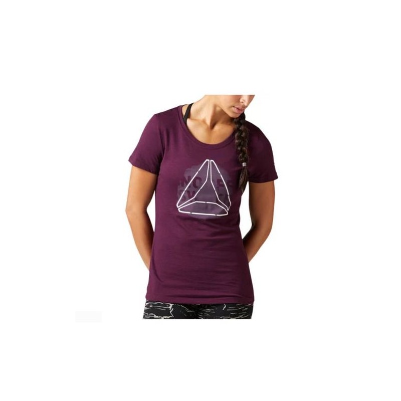 T-Shirt Manches Courtes Femme Reebok No Off Switch Tee