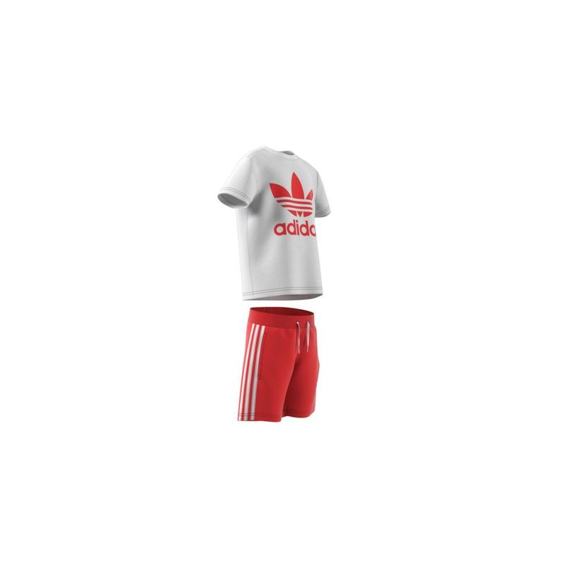 Ensemble Enfants Unisex Adidas Short Tee Set