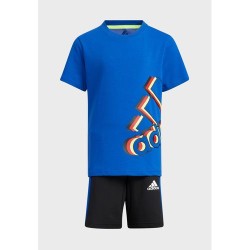 Ensemble Enfant Adidas Lk Logo Tee Set