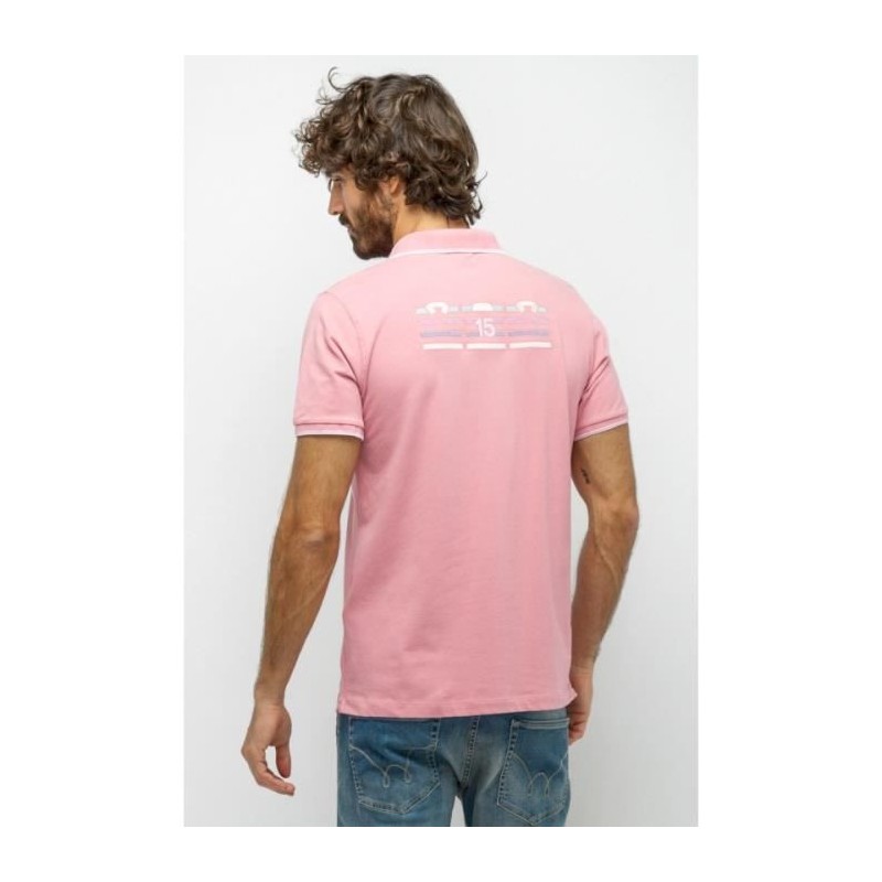 T-Shirt Homme Serge Blanco Polo Manches Courtes