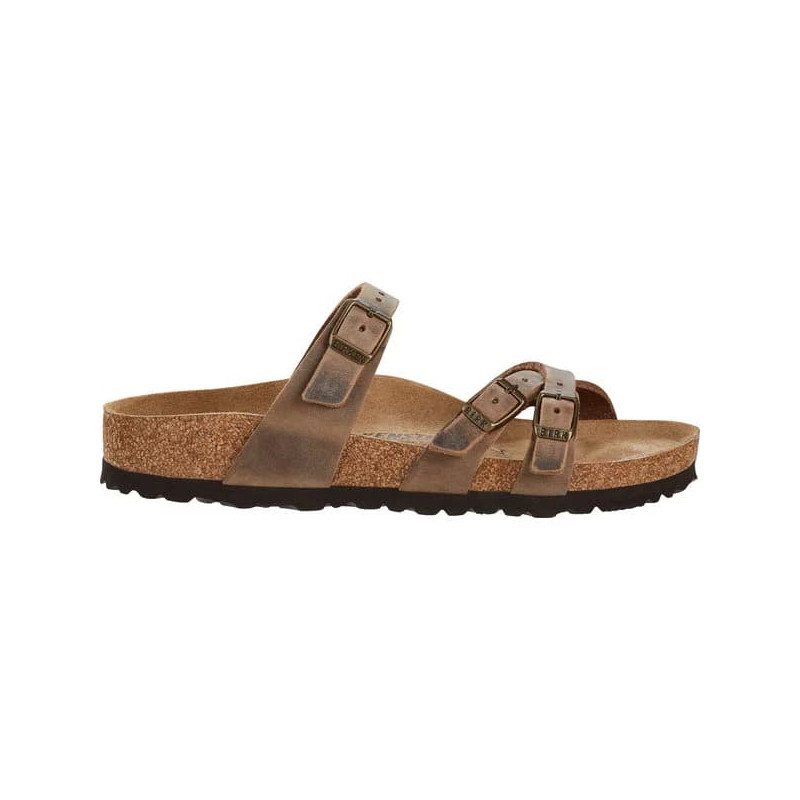 Mule Femme Birkenstock Franca Leoi Tabacco Brown