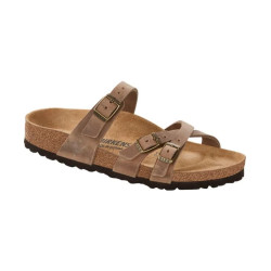 Mule Femme Birkenstock Franca Leoi Tabacco Brown