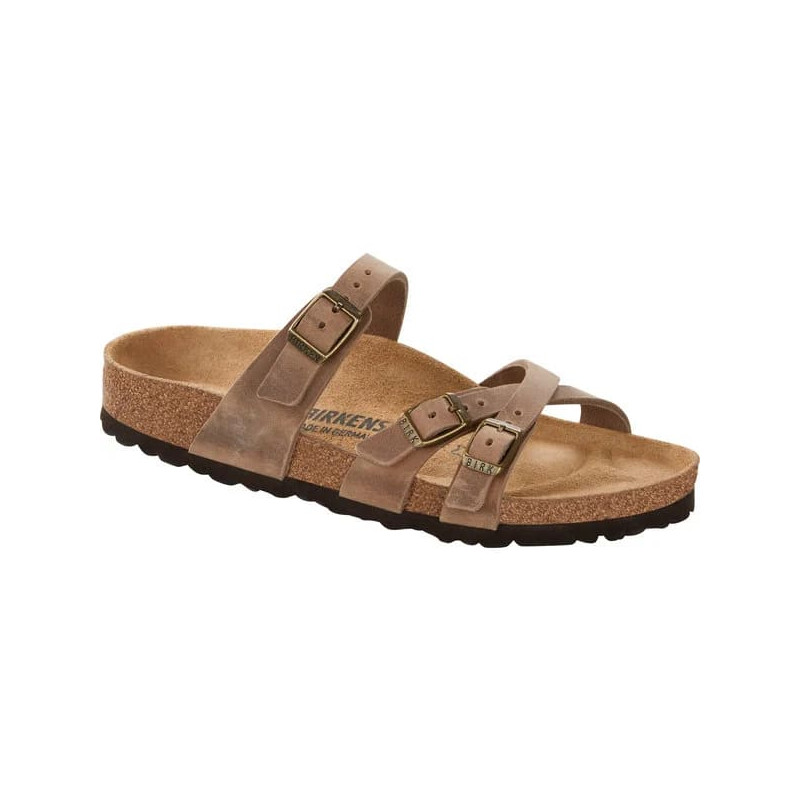 Mule Femme Birkenstock Franca Leoi Tabacco Brown