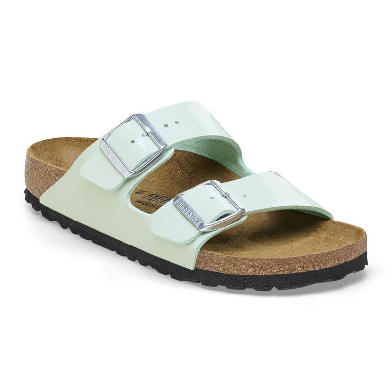 Mule Femme Birkenstock Arizona Bf Patent Surf Green