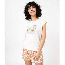 2315901 HOMEWEAR SNOW WHITE Coton