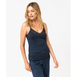 2317201 HOMEWEAR AOP BLUE Viscose