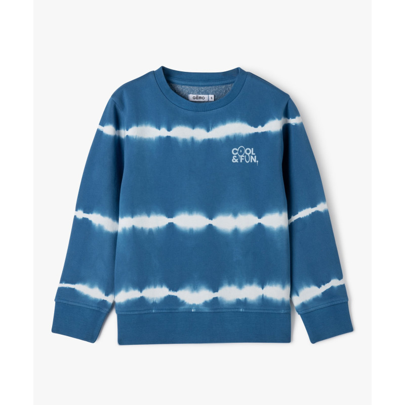 2322801 SWEAT BLEU Coton