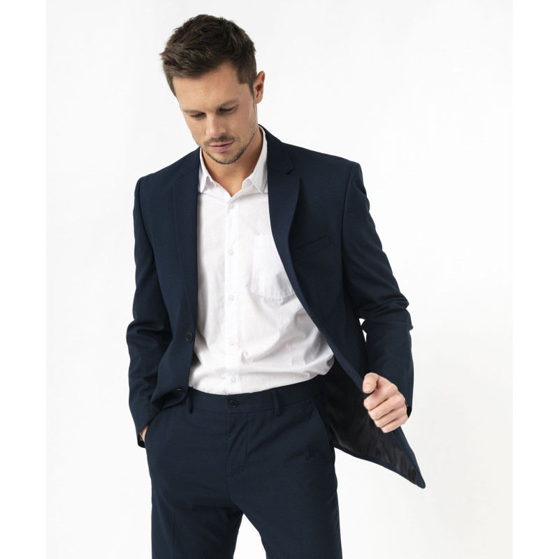 1991901 VESTE BLEU MARINE Polyester Polyester 1991901 VESTE BLEU MARINE Polyester Polyester