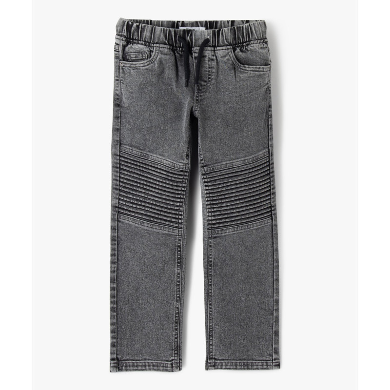 2326901 PANTALON DENIM GRIS Coton