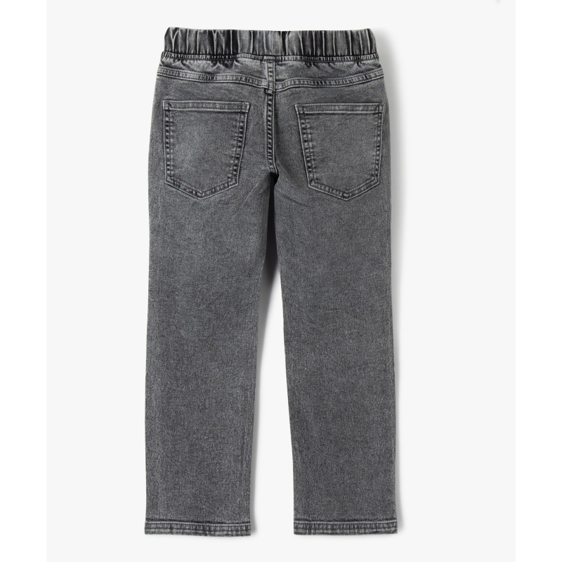 2326901 PANTALON DENIM GRIS Coton