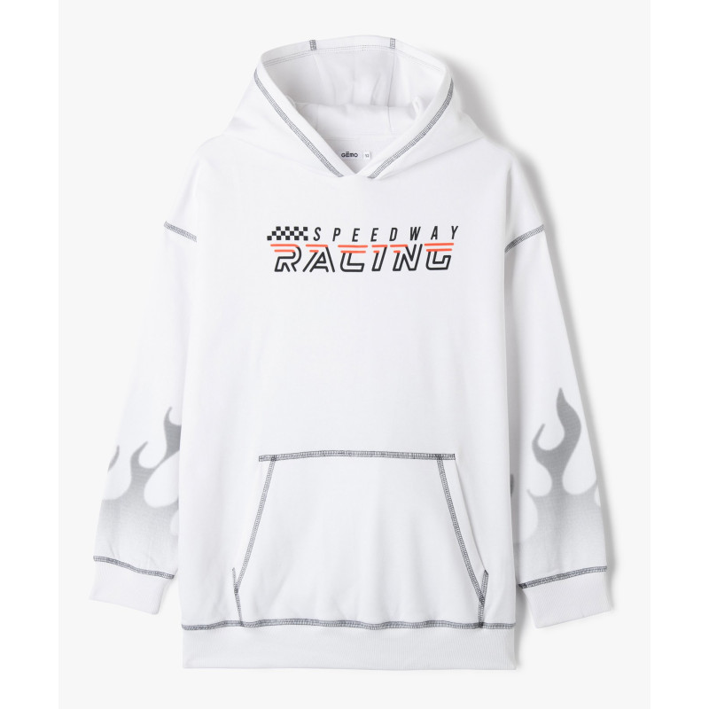 2360101 SWEAT BRIGHT WHITE 11 Coton