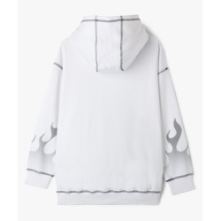 2360101 SWEAT BRIGHT WHITE 11 Coton