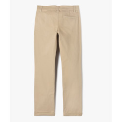 2366101 PANTALON BEIGE TAUPE Coton Coton