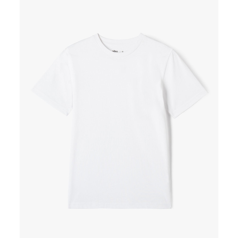 2376201 TEE-SHIRT BRIGHT WHITE 11 Coton