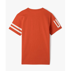 2382201 TEE-SHIRT ROUGE Coton