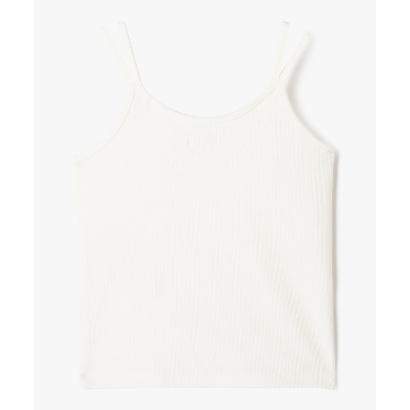 2427401 TEE-SHIRT ECRU Coton