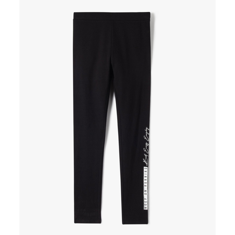 PANTALON NOIR Coton