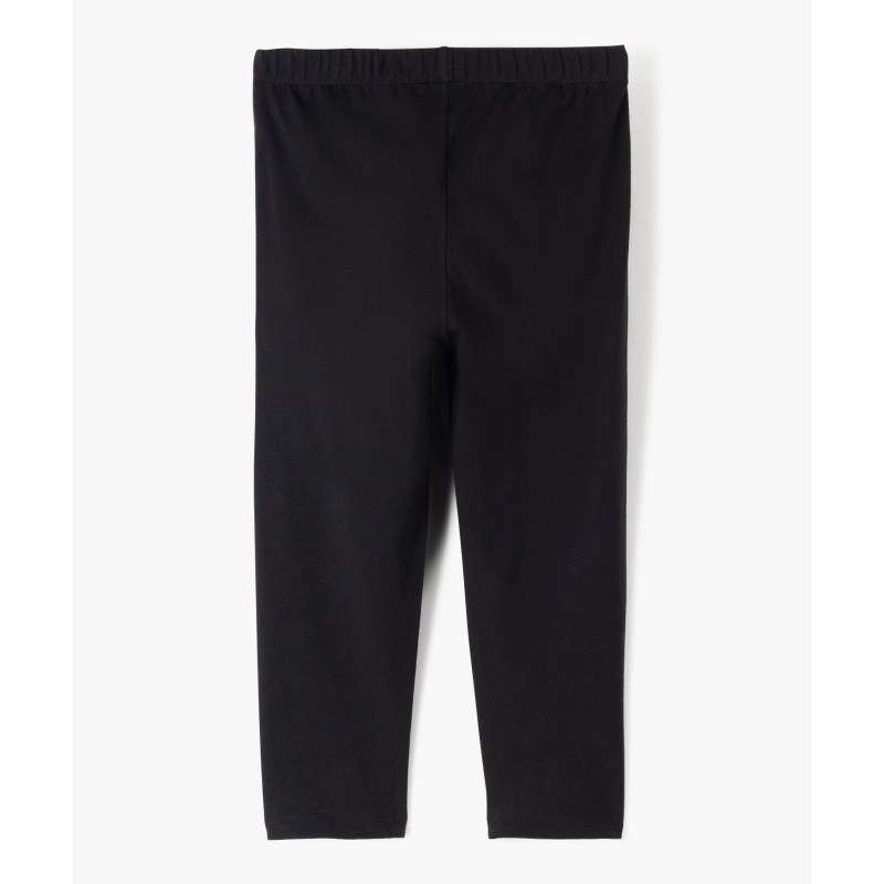 PANTALON NOIR Coton