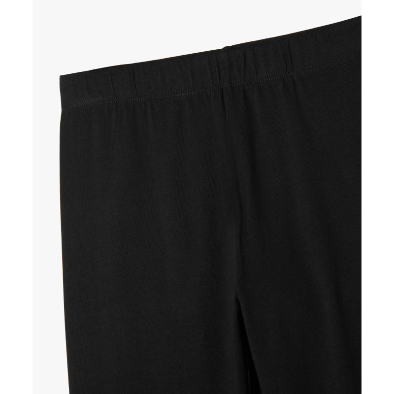 PANTALON NOIR Coton