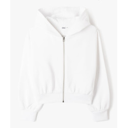 SWEAT BLANC Coton Coton