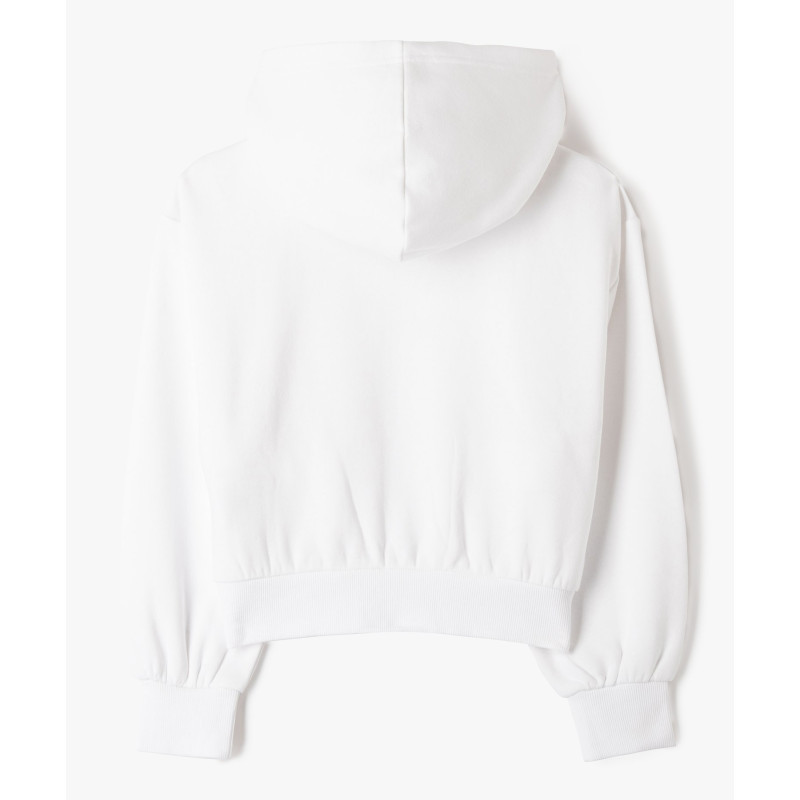 SWEAT BLANC Coton Coton