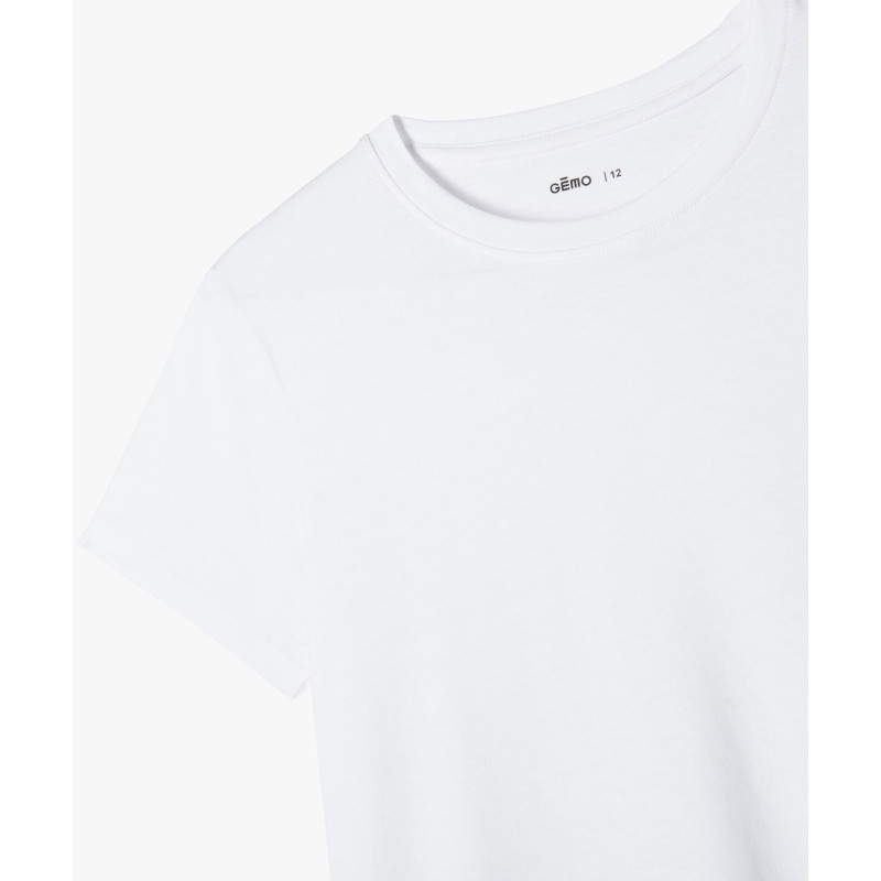 TEE-SHIRT BLANC Coton