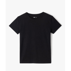 TEE-SHIRT NOIR Coton