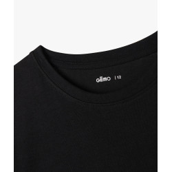 TEE-SHIRT NOIR Coton