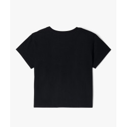 TEE-SHIRT NOIR Coton