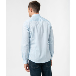 CHEMISE BLEU CIEL Coton