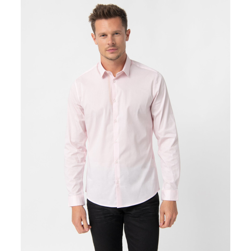 CHEMISE ROSE Coton