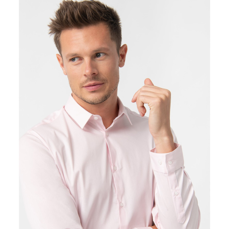 CHEMISE ROSE Coton