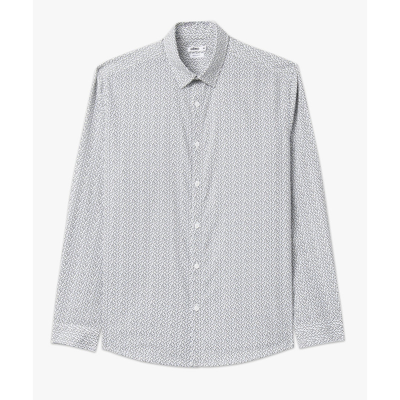 CHEMISE IMPRIME BLANC / Polyester