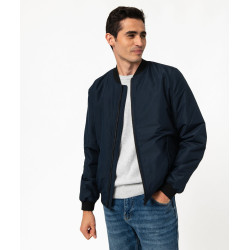 BLOUSON BLEU MARINE Polyester Polyester