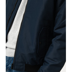 BLOUSON BLEU MARINE Polyester Polyester BLOUSON BLEU MARINE Polyester Polyester