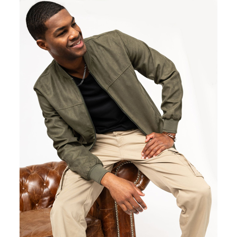 BLOUSON KAKI Polyester recyc Polyester BLOUSON KAKI Polyester recyc Polyester